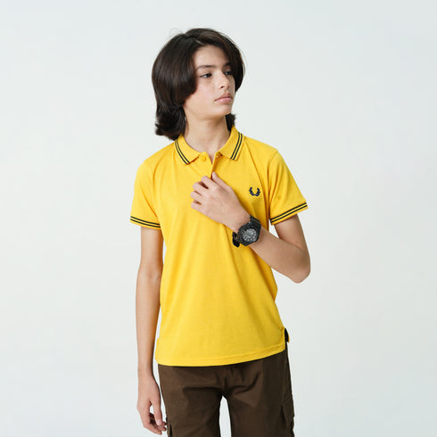 Yellow Doing Great Polo Shirt
